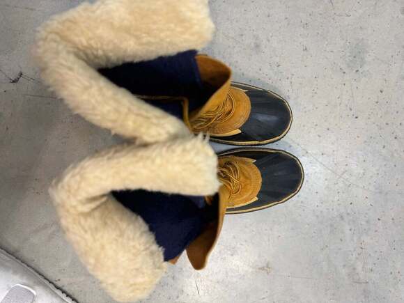 Northwest Territory Tan Leather Sherpa Lined Duck Winter Snow Boots main image 4